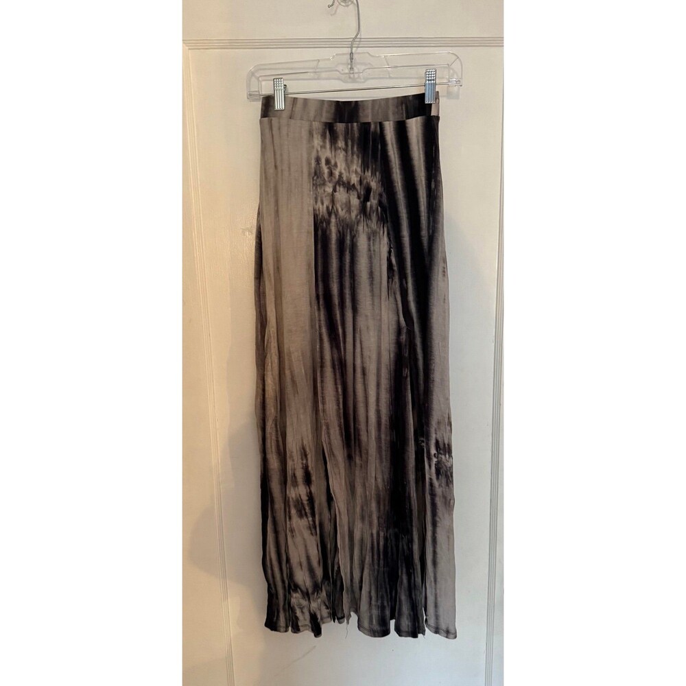 Forever 21 Women's XS Black and Tan Skirt Indie Sleaze festival boho goblincore